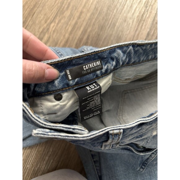 Kut from the Kloth Size 2 Catherine Fab Ab High Rise Boyfriend Blue Jeans - Picture 14 of 14
